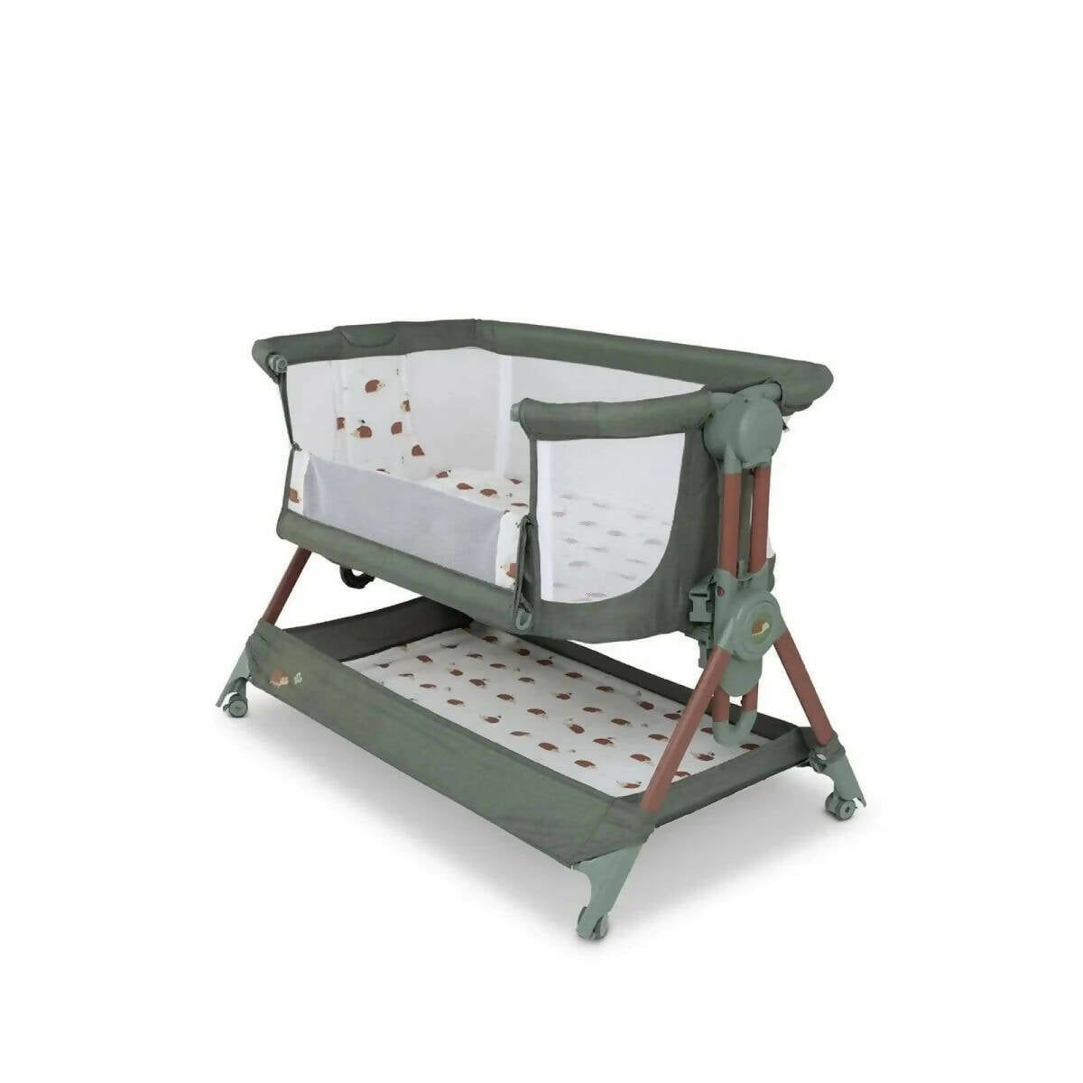 Cosatto Close to Me Folding Bedside Crib - Hoglet | Luxury Home Accessories | Heulog Glow