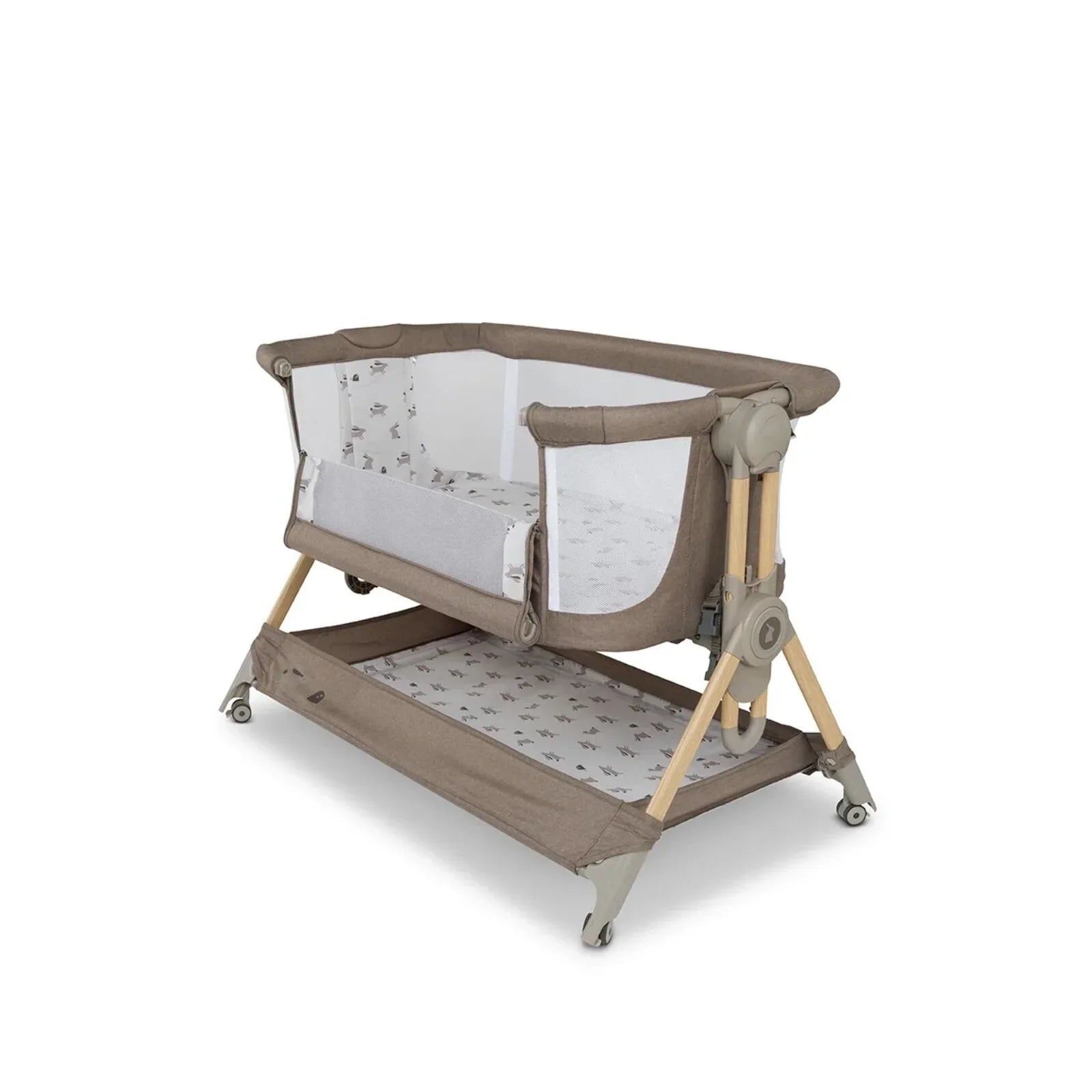 Cosatto Close to Me Folding Bedside Crib - Lollop | Luxury Home Accessories | Heulog Glow