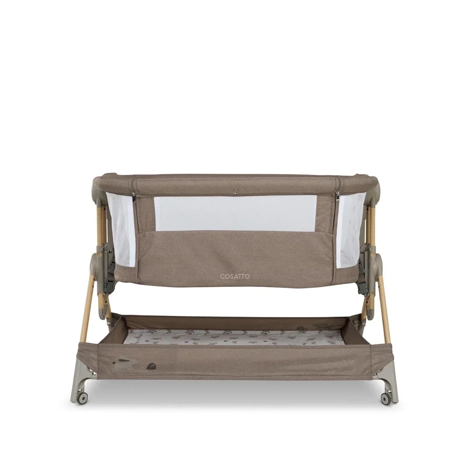 Cosatto Close to Me Folding Bedside Crib - Lollop | Luxury Home Accessories | Heulog Glow