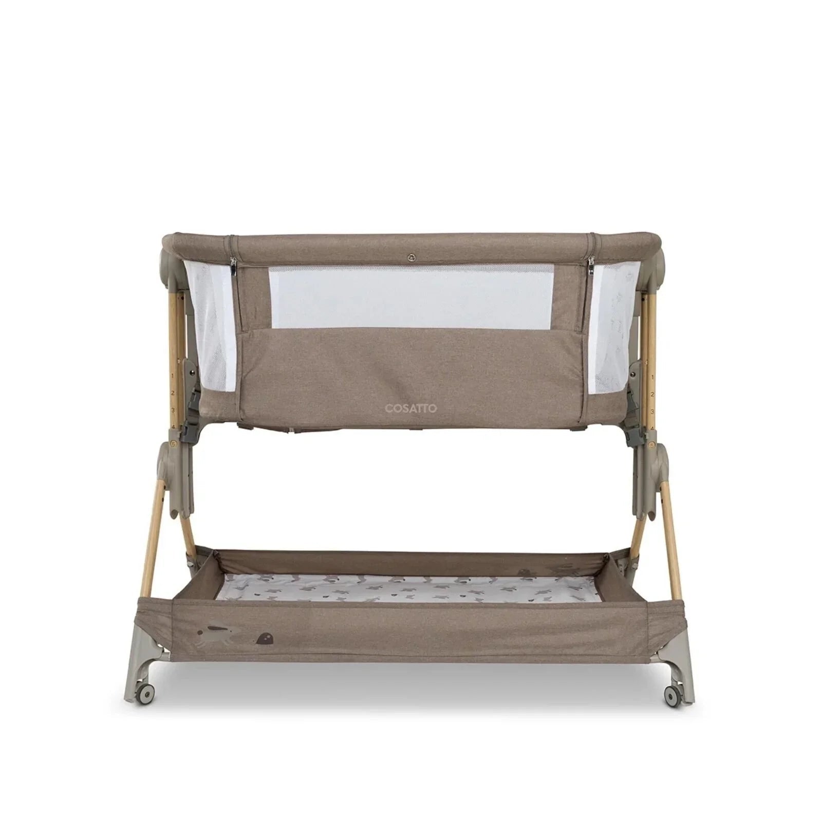 Cosatto Close to Me Folding Bedside Crib - Lollop | Luxury Home Accessories | Heulog Glow