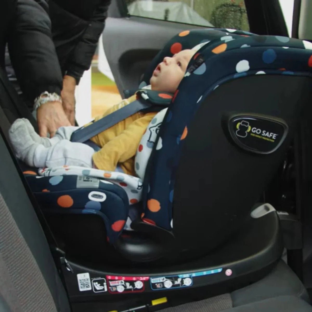 Cosatto Come and Go 2 i-Size 360 Car Seat - Spot On | Luxury Home Accessories | Heulog Glow