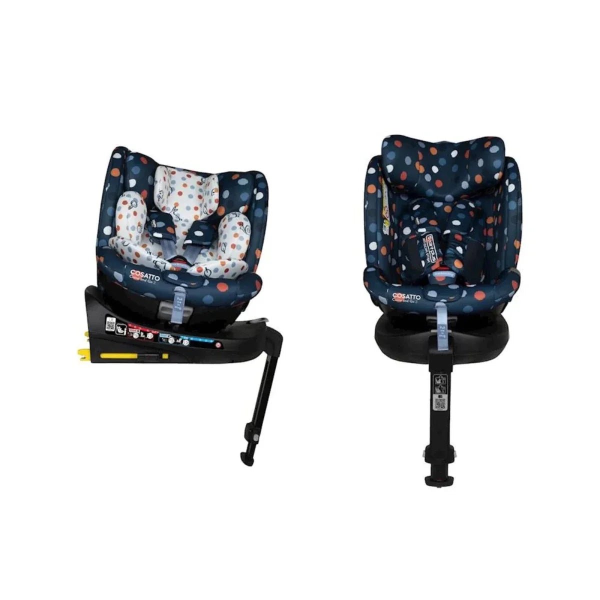 Cosatto Come and Go 2 i-Size 360 Car Seat - Spot On | Luxury Home Accessories | Heulog Glow