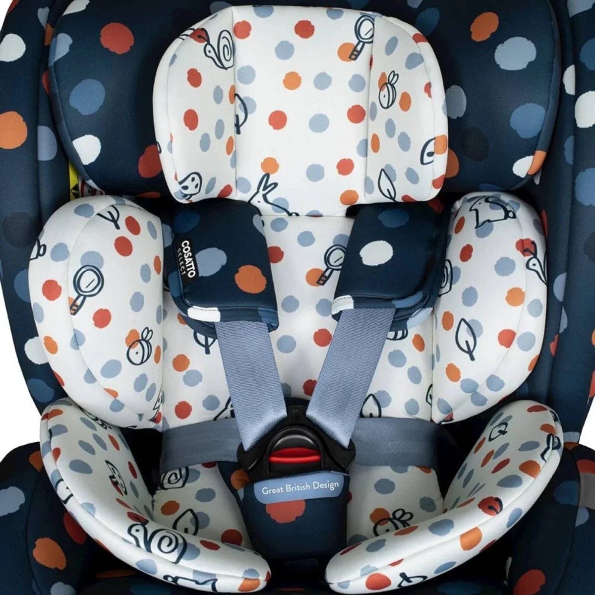 Cosatto Come and Go 2 i-Size 360 Car Seat - Spot On | Luxury Home Accessories | Heulog Glow