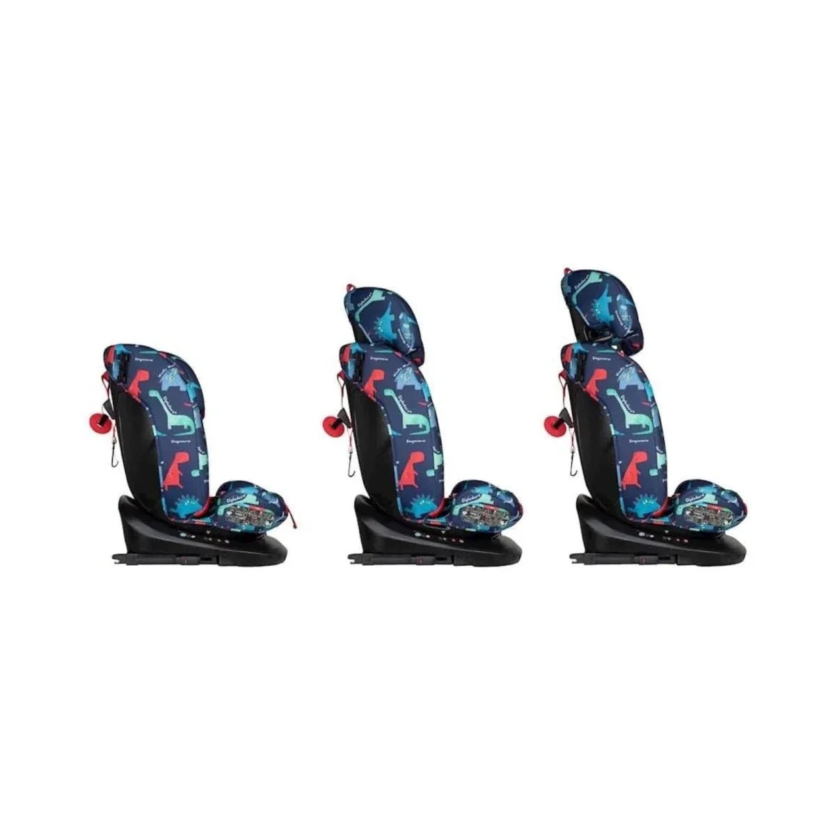 Cosatto Get Set Grow i-Size 360 Car Seat - D Is For Dino | Luxury Home Accessories | Heulog Glow