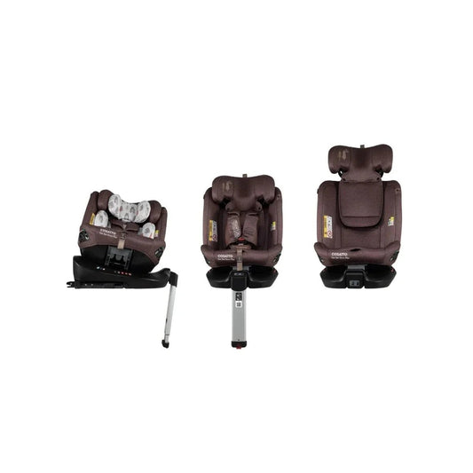 Cosatto Get Set Grow Plus i-Size Group 0+/1/2/3 360 Car Seat - Bear Hug | Luxury Home Accessories | Heulog Glow