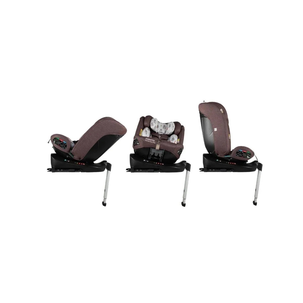 Cosatto Get Set Grow Plus i-Size Group 0+/1/2/3 360 Car Seat - Bear Hug | Luxury Home Accessories | Heulog Glow