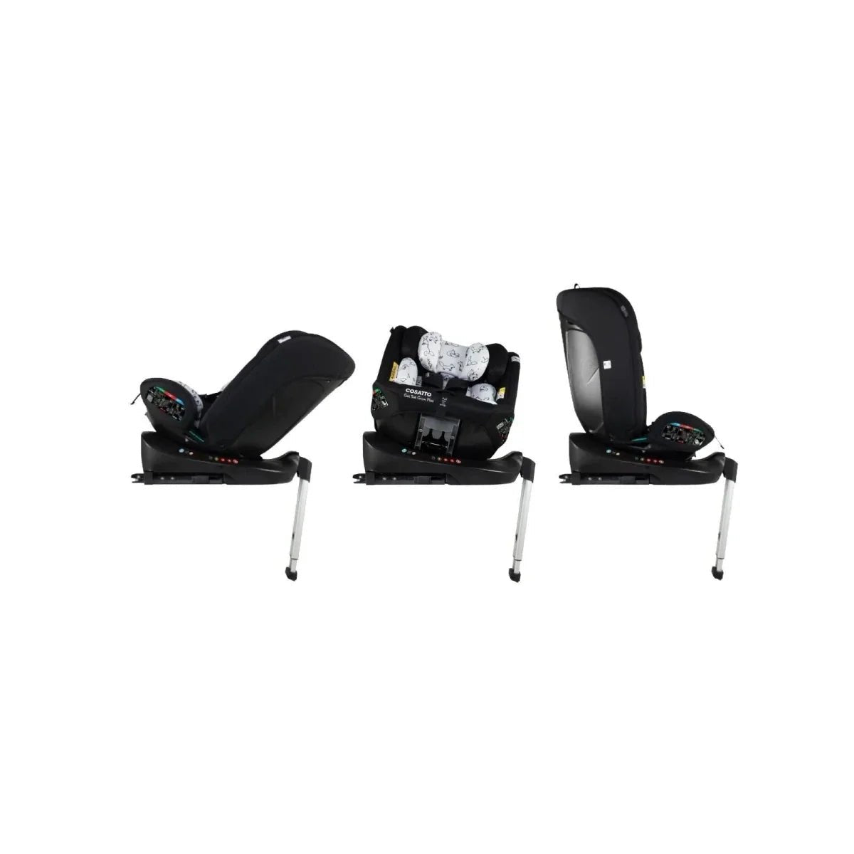 Cosatto Get Set Grow Plus i-Size Group 0+/1/2/3 360 Car Seat - Foxed | Luxury Home Accessories | Heulog Glow