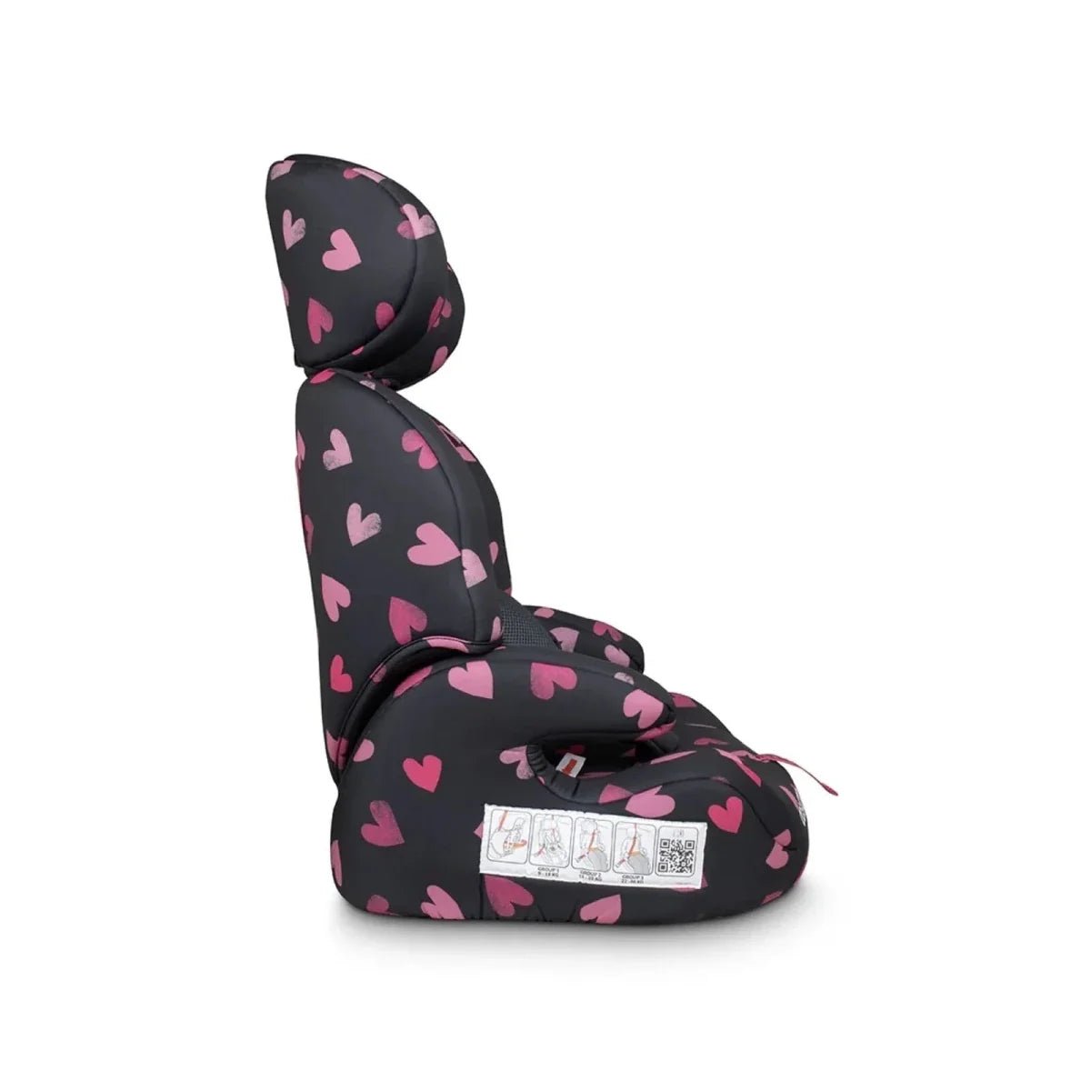Cosatto Zoomi Group 1/2/3 Car Seat - Charcoal Ligthearted | Luxury Home Accessories | Heulog Glow