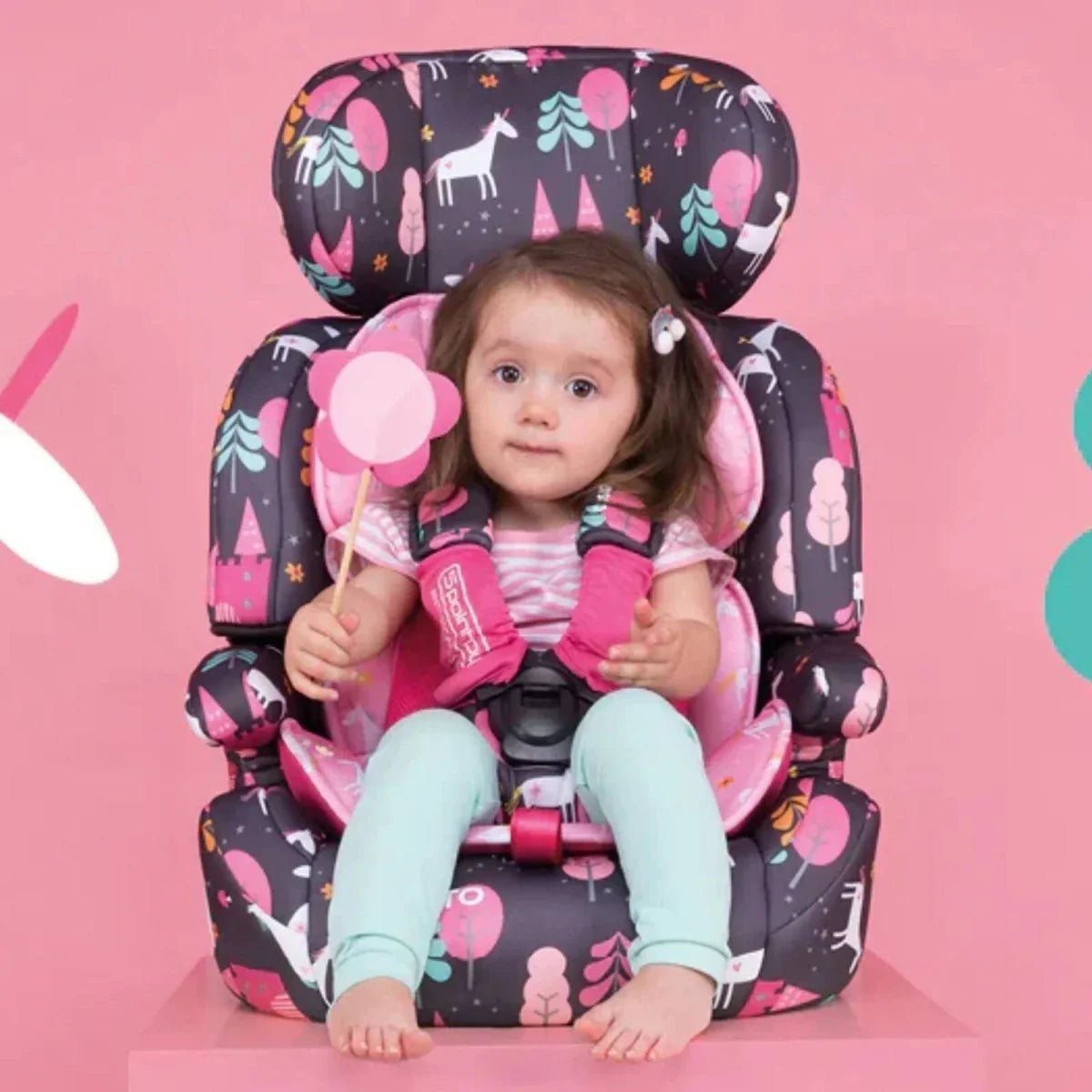 Cosatto Zoomi Group 1/2/3 Car Seat - Charcoal Ligthearted | Luxury Home Accessories | Heulog Glow