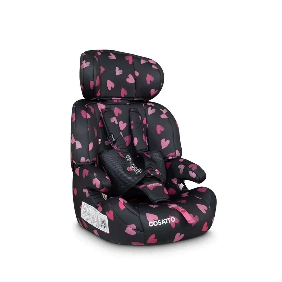 Cosatto Zoomi Group 1/2/3 Car Seat - Charcoal Ligthearted | Luxury Home Accessories | Heulog Glow