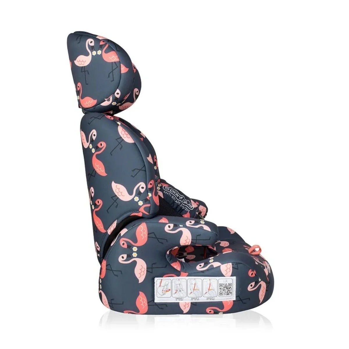 Cosatto Zoomi Group 1/2/3 Car Seat - Pretty Flamingo | Luxury Home Accessories | Heulog Glow
