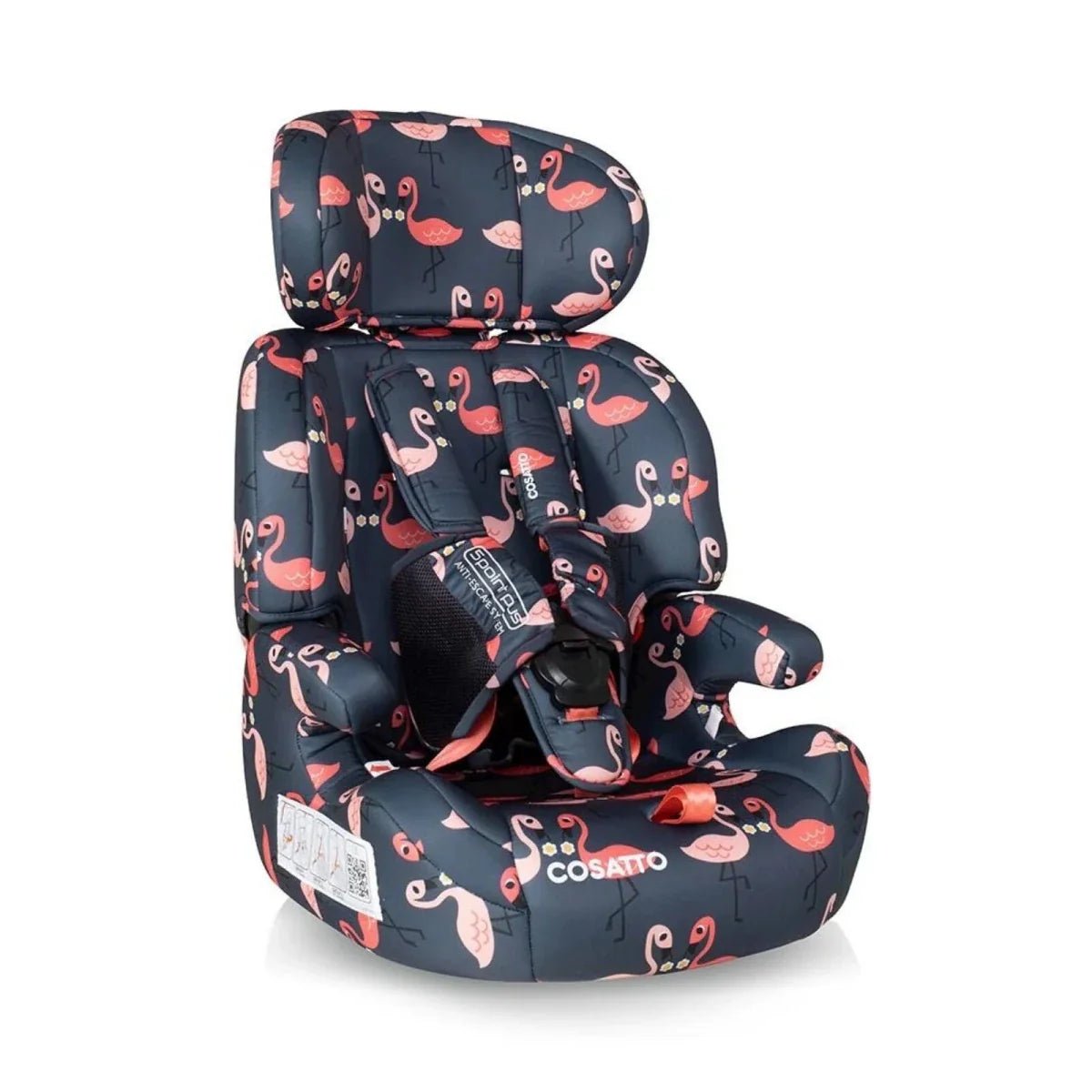 Cosatto Zoomi Group 1/2/3 Car Seat - Pretty Flamingo | Luxury Home Accessories | Heulog Glow