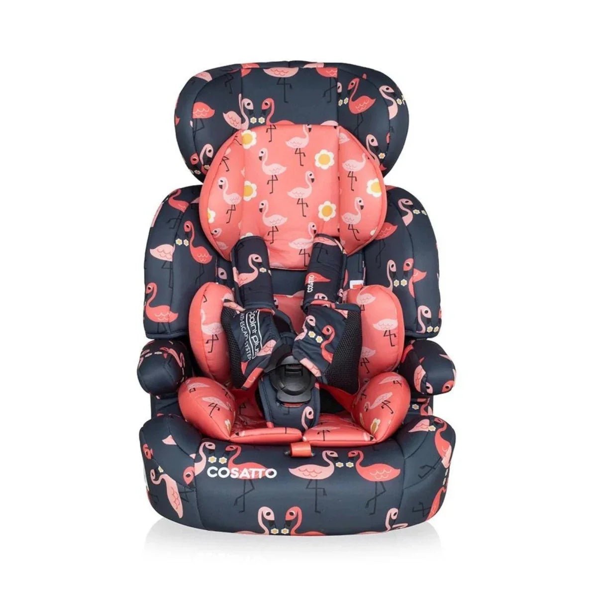 Cosatto Zoomi Group 1/2/3 Car Seat - Pretty Flamingo | Luxury Home Accessories | Heulog Glow