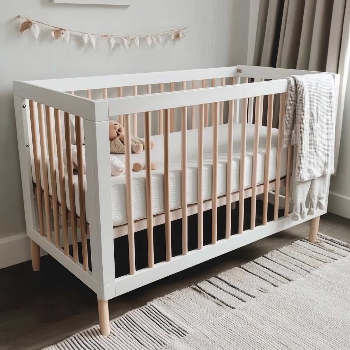 Cot Bed Jersey Fitted Sheets 100% Cotton 140x70cm - Pack Of 2 | Luxury Home Accessories | Heulog Glow