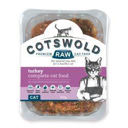 Cotswold Raw Cat Minced Turkey, 500g | Luxury Home Accessories | Heulog Glow