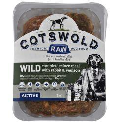 Cotswold Raw Wild Mince Venison & Rabbit 500g | Luxury Home Accessories | Heulog Glow