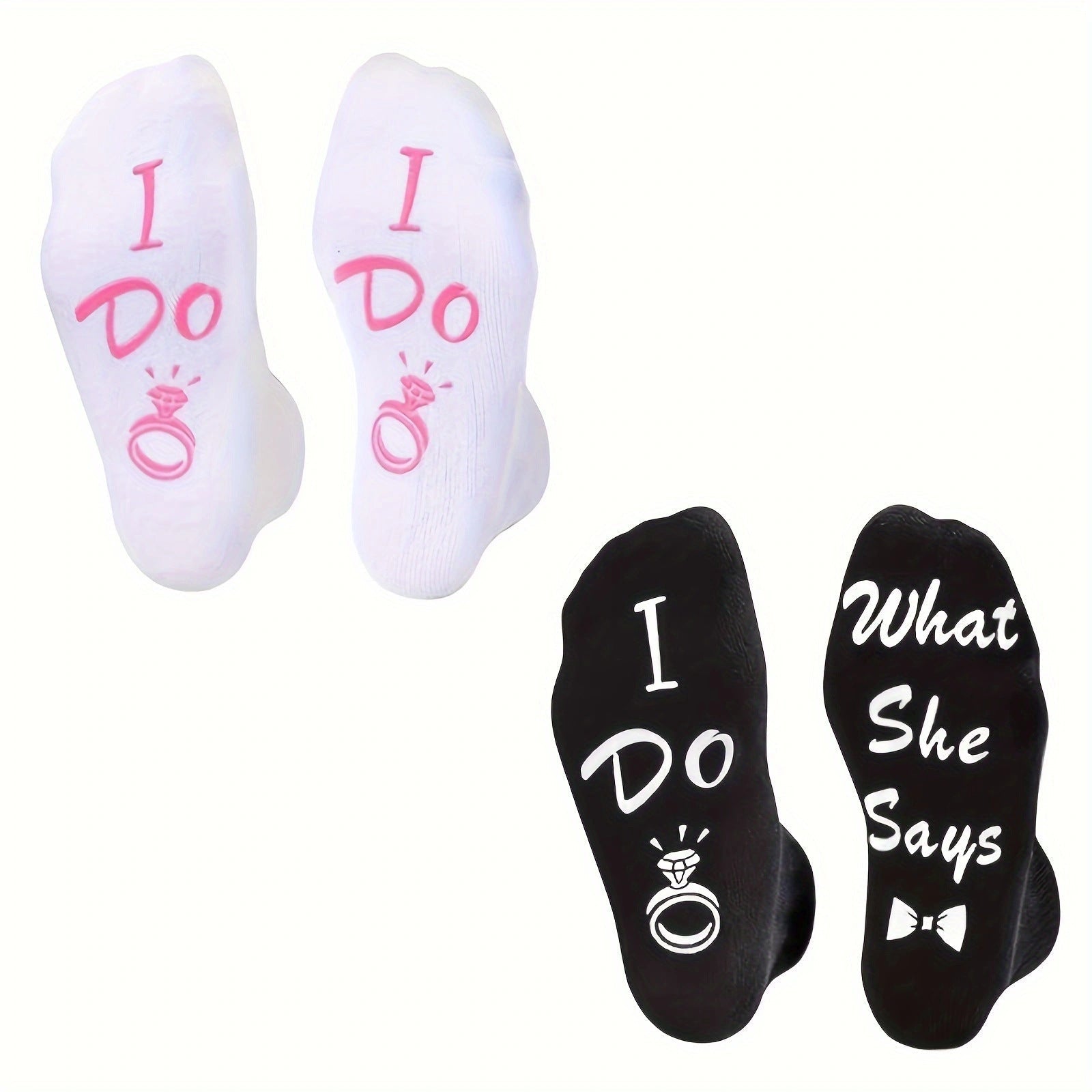 Cotton Couple Ring Mid-calf Socks | Luxury Home Accessories | Heulog Glow