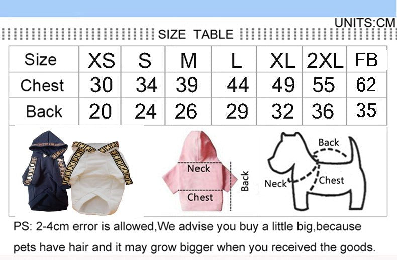 Cotton Pet Dog Webbing Clothes | Luxury Home Accessories | Heulog Glow