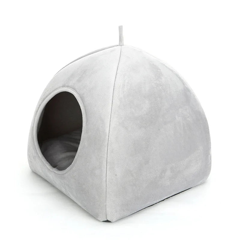 Cotton Pet Semi-enclosed Windproof Warm Sheep Nest | Luxury Home Accessories | Heulog Glow