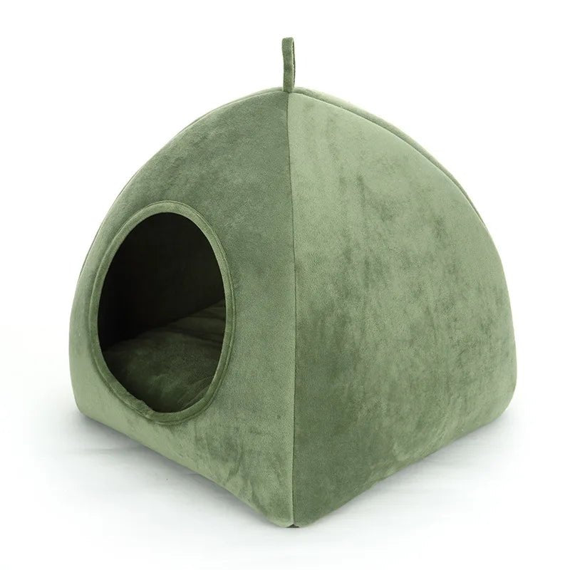 Cotton Pet Semi-enclosed Windproof Warm Sheep Nest | Luxury Home Accessories | Heulog Glow