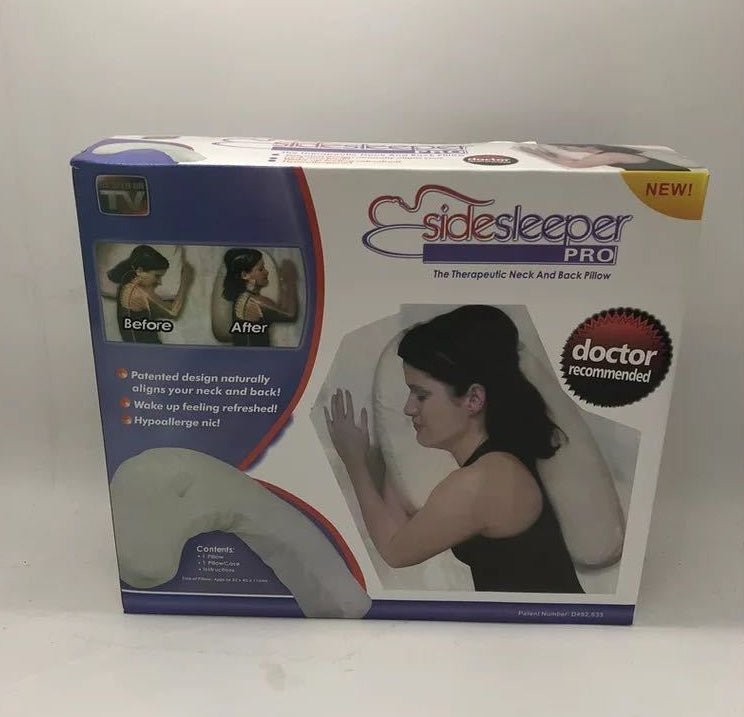 Cotton Pillow Side Sleeper Pillows Neck & Back Pillow Hold Neck Spine Protection Cotton Pillow Health Care | Luxury Home Accessories | Heulog Glow