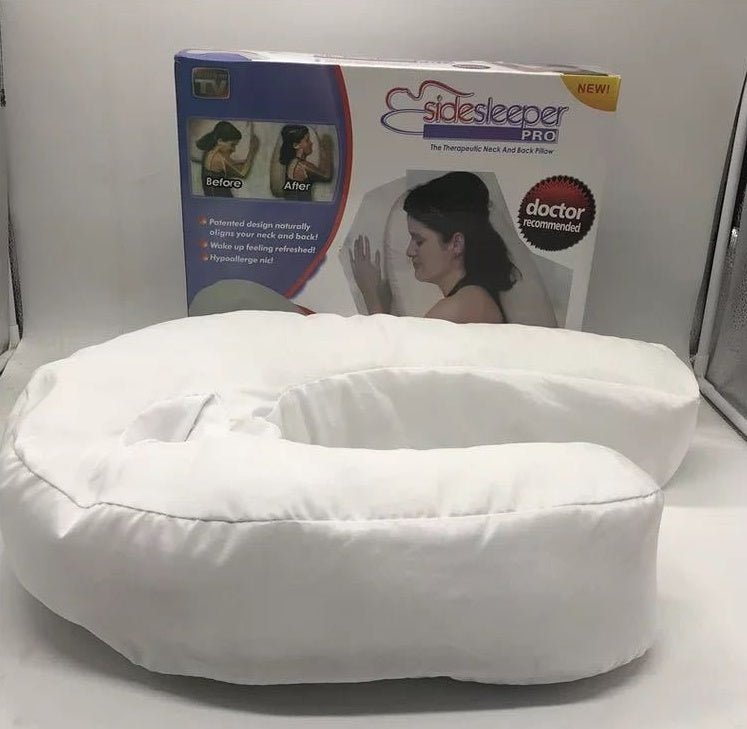 Cotton Pillow Side Sleeper Pillows Neck & Back Pillow Hold Neck Spine Protection Cotton Pillow Health Care | Luxury Home Accessories | Heulog Glow