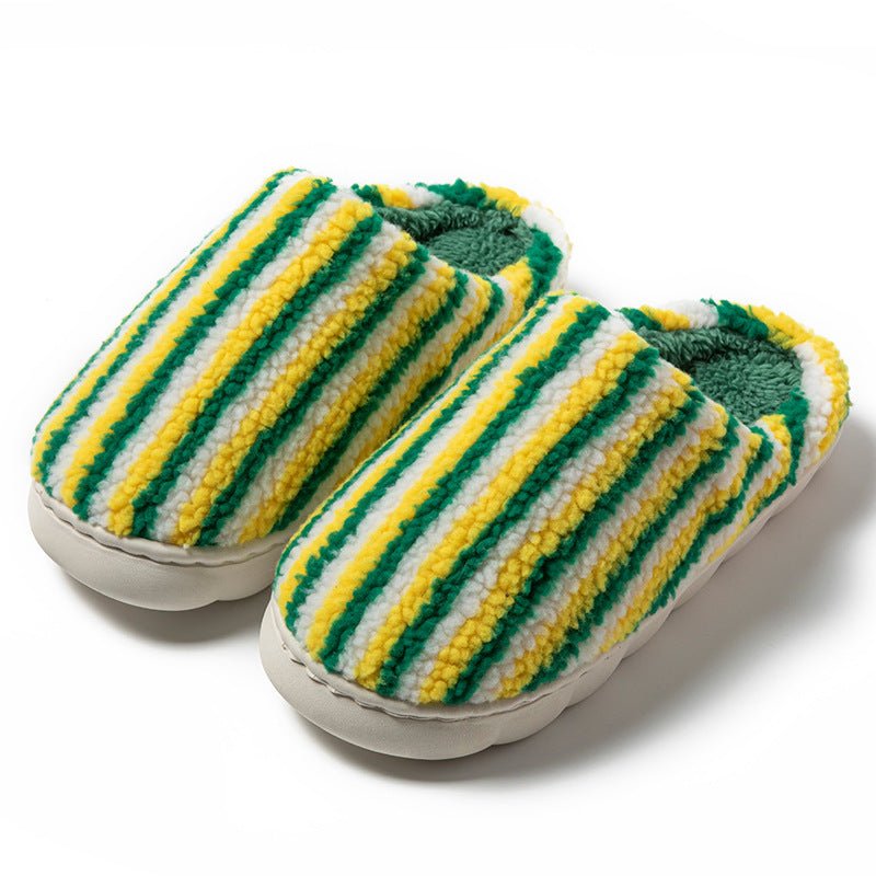 Cotton Slippers Non-slip Warm Platform Cotton Shoes | Luxury Home Accessories | Heulog Glow