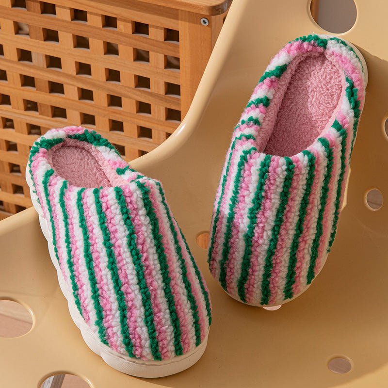 Cotton Slippers Non-slip Warm Platform Cotton Shoes | Luxury Home Accessories | Heulog Glow