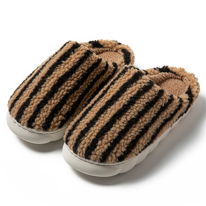 Cotton Slippers Non-slip Warm Platform Cotton Shoes | Luxury Home Accessories | Heulog Glow