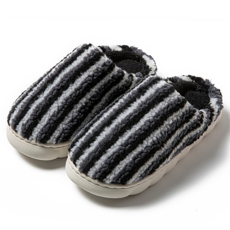 Cotton Slippers Non-slip Warm Platform Cotton Shoes | Luxury Home Accessories | Heulog Glow