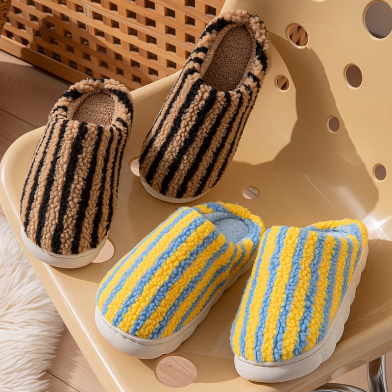 Cotton Slippers Non-slip Warm Platform Cotton Shoes | Luxury Home Accessories | Heulog Glow