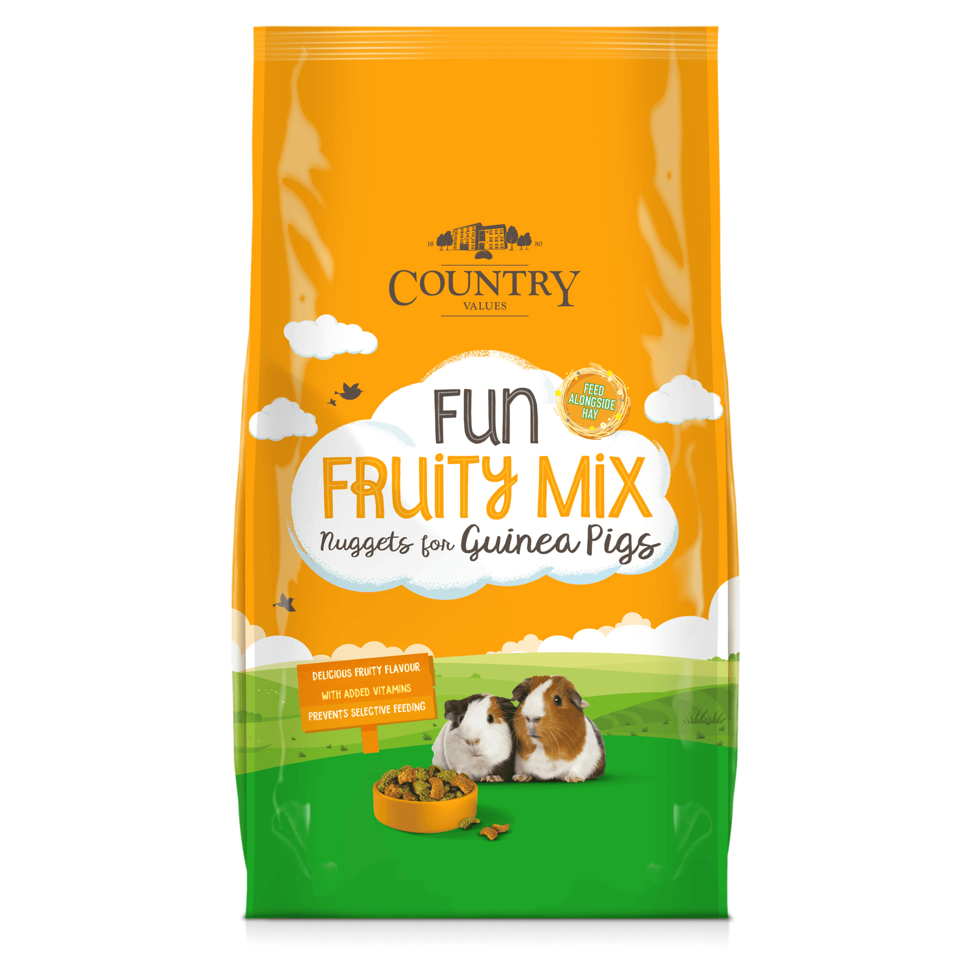 Country Value Fruity Guinea Pig 6kg | Luxury Home Accessories | Heulog Glow