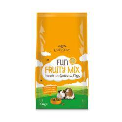 Country Value Guinea Pig Fun Fruity Mix Nuggets, 1.5kg | Luxury Home Accessories | Heulog Glow