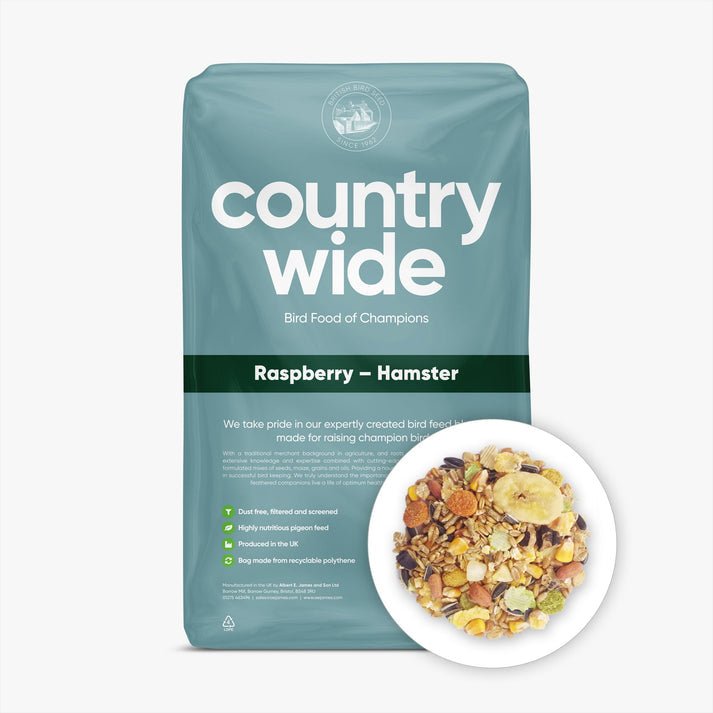 Countrywide Hamster Raspberry 20kg | Luxury Home Accessories | Heulog Glow