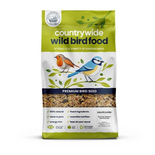 Countrywide Summer Season Wild Bird Mix 20kg | Luxury Home Accessories | Heulog Glow