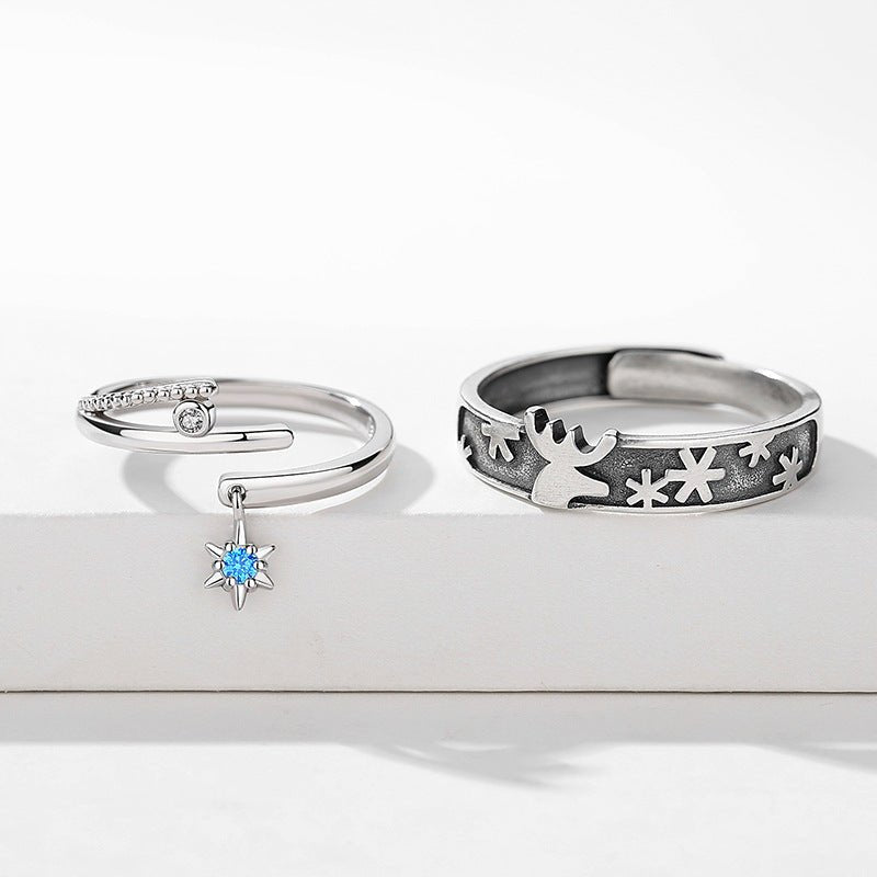 Couple Ring Men And Women Valentine's Day Gift Fashion | Luxury Home Accessories | Heulog Glow