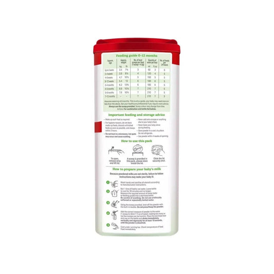 Cow & Gate 1 First Infant Milk Formula 0-6 months 800g | Luxury Home Accessories | Heulog Glow