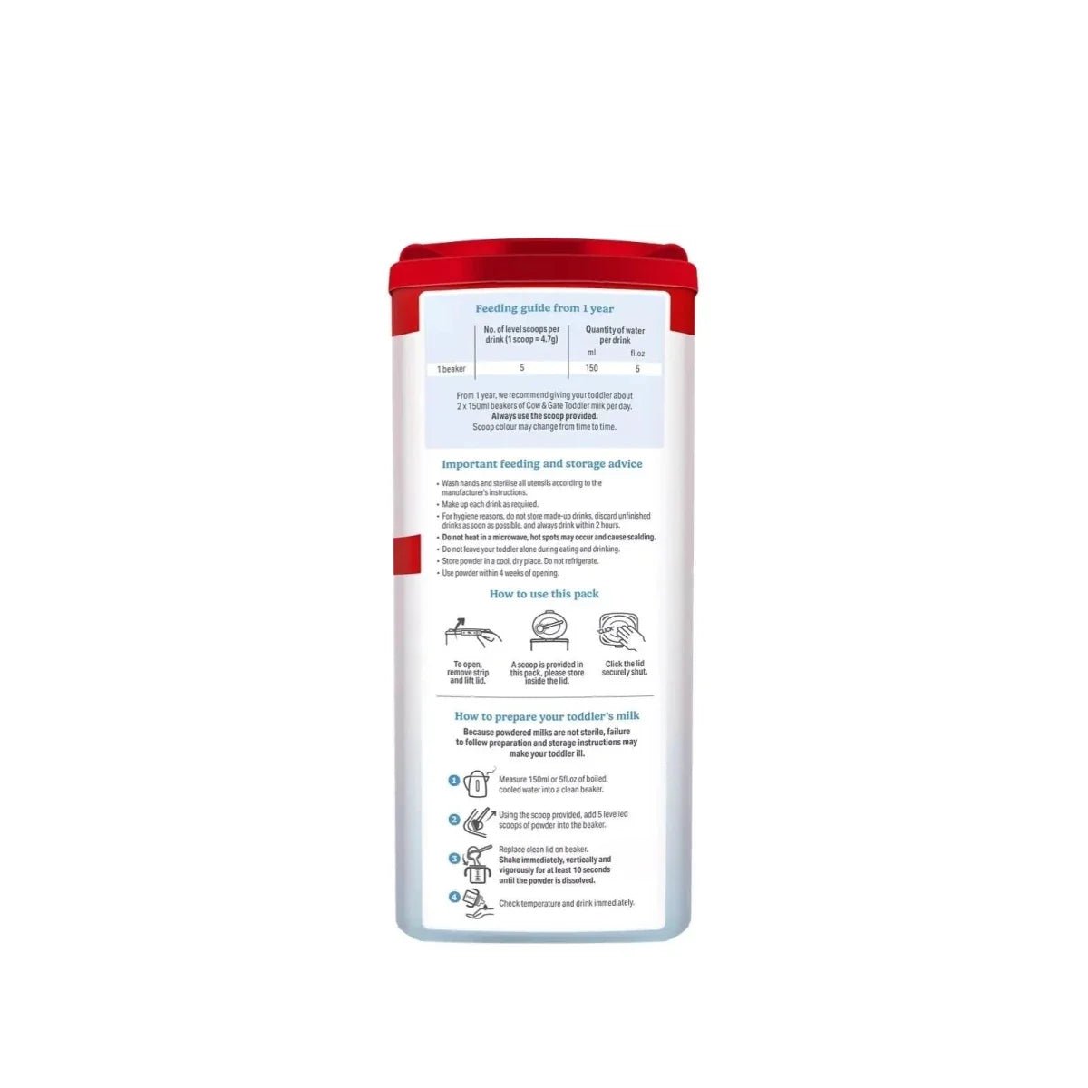 Cow & Gate 3 Growing Up Milk Formula 1+ year 800g | Luxury Home Accessories | Heulog Glow