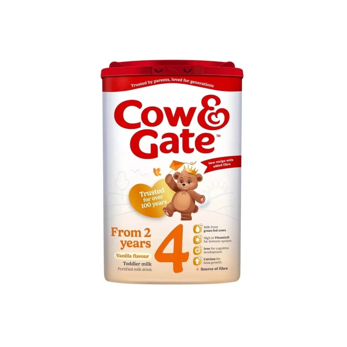 Cow & Gate 4 Toddler Milk Formula 2+ years 800g | Luxury Home Accessories | Heulog Glow