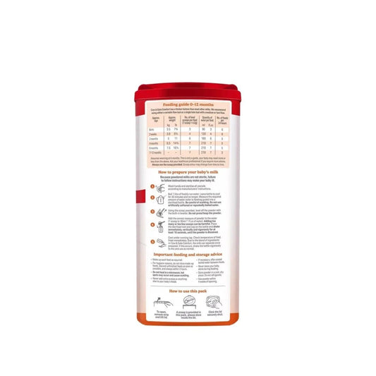 Cow & Gate Comfort Milk Formula 0-12 months | Luxury Home Accessories | Heulog Glow