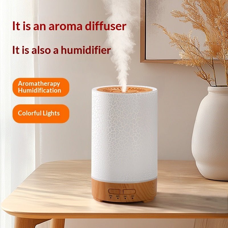 Crack Aroma Diffuser Air Purifier Humidifier | Luxury Home Accessories | Heulog Glow