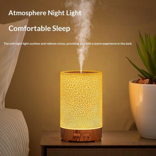 Crack Aroma Diffuser Air Purifier Humidifier | Luxury Home Accessories | Heulog Glow
