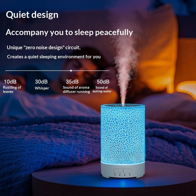 Crack Aroma Diffuser Air Purifier Humidifier | Luxury Home Accessories | Heulog Glow