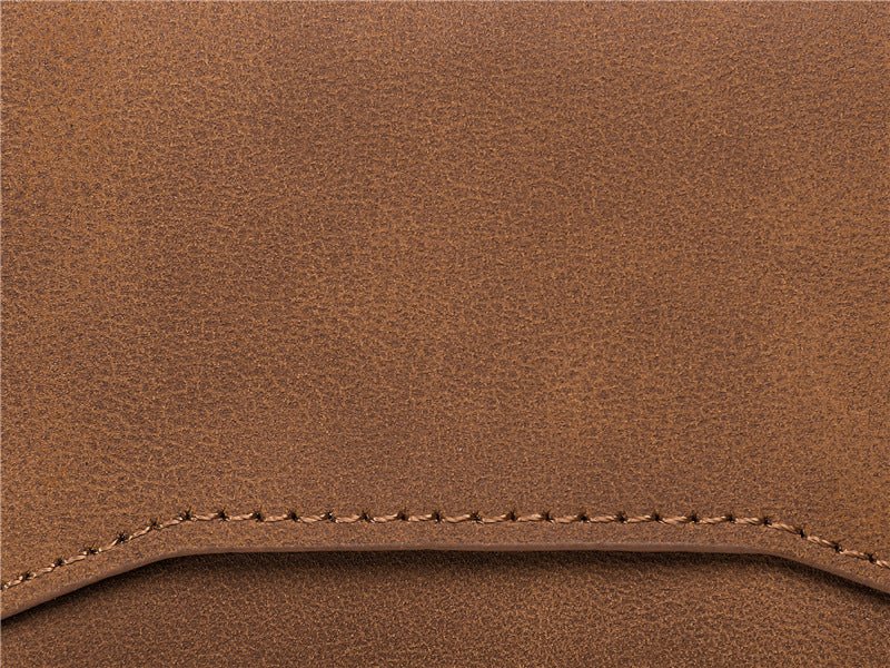 Crazy Horse Leather Aluminum Card Case Wallet | Luxury Home Accessories | Heulog Glow