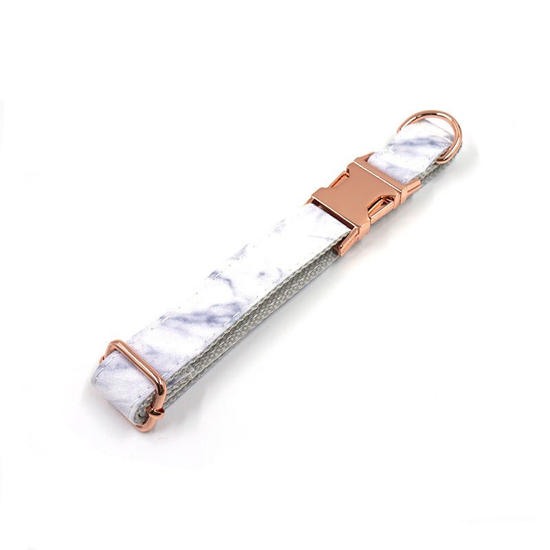 Creative And Simple Marble Print Pet Collar | Luxury Home Accessories | Heulog Glow