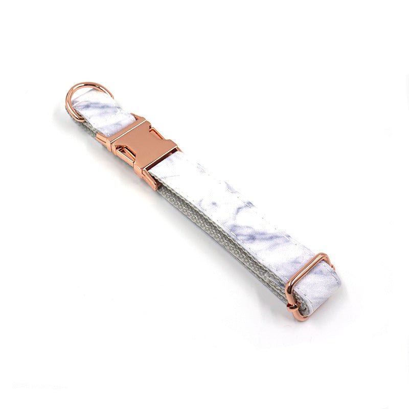 Creative And Simple Marble Print Pet Collar | Luxury Home Accessories | Heulog Glow