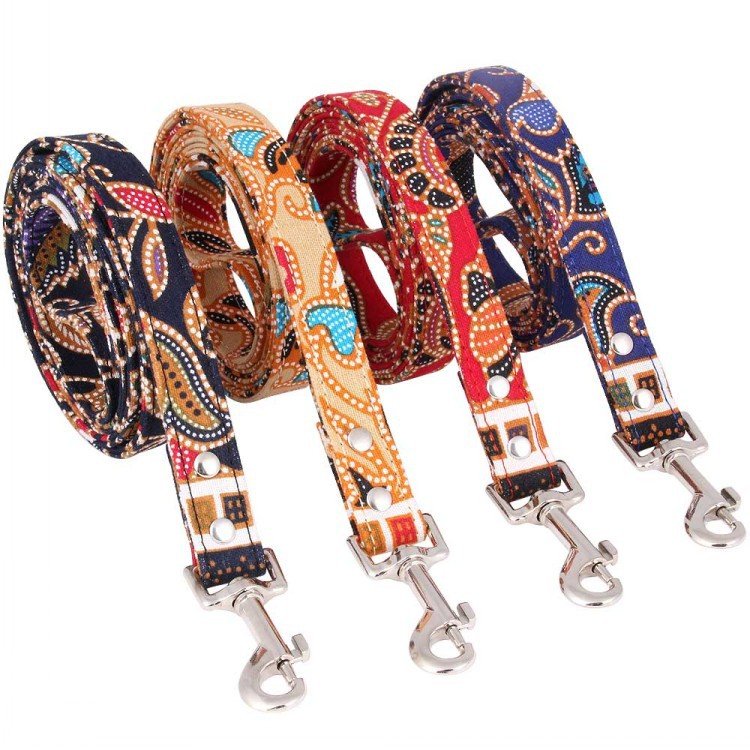 Creative Japanese Style Cotton Cloth 360 Degrees Rotating Quality Dog Tow Rope Collar | Luxury Home Accessories | Heulog Glow