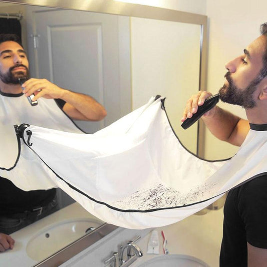 Creative Man Hair Beard Shaving Catcher Apron | Luxury Home Accessories | Heulog Glow