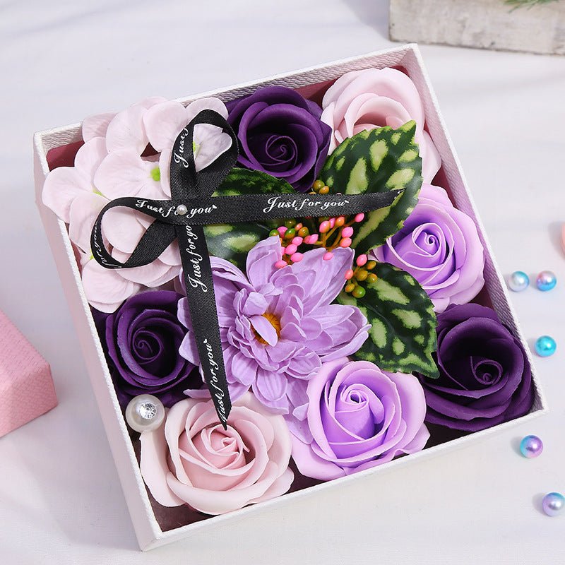 Creative Mother's Day Rose Flower Gift Soap Flower Box | Luxury Home Accessories | Heulog Glow