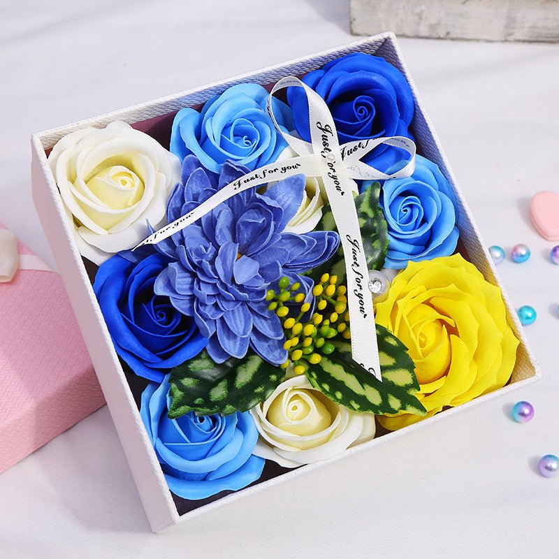 Creative Mother's Day Rose Flower Gift Soap Flower Box | Luxury Home Accessories | Heulog Glow
